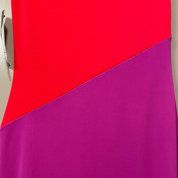 Jones New York Color Block Sheath Dress sz PP - Picture 6 of 8